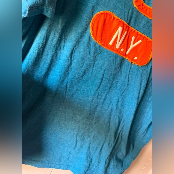 Aeropostale Teal and Orange Graphic Tee Men’s Size XL - Picture 6 of 11